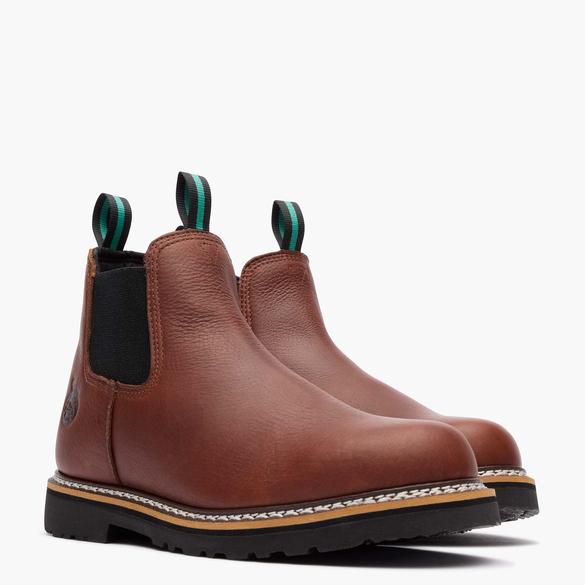 Georgia Boot Men's Burnt Brown Romeo Work Boot - Georgia Boot - Flyclothing LLC