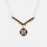 Aztec Labradorite and Bronze Necklace - Barse Jewelry
