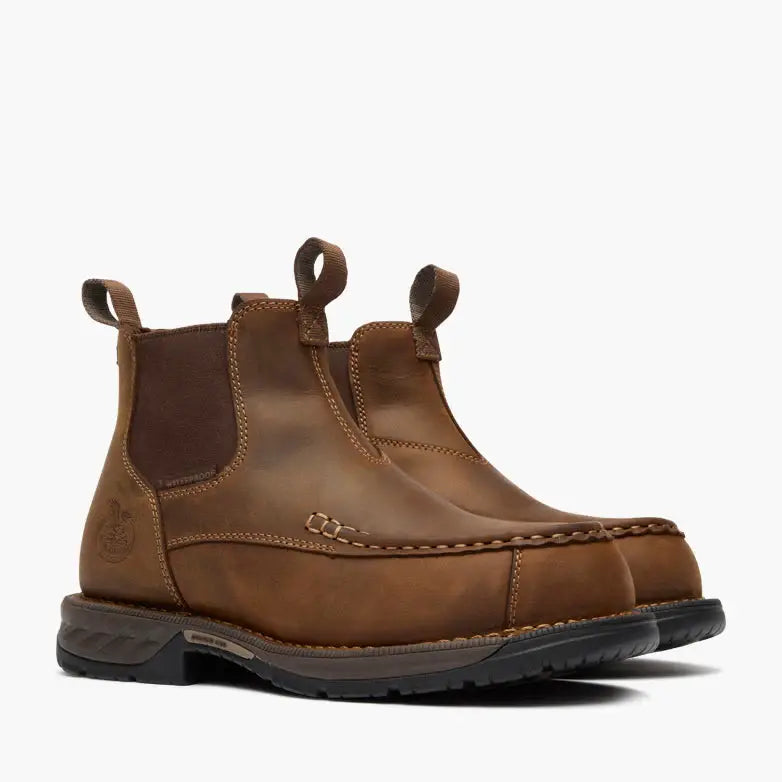 Georgia Boot Athens 360 Moc-Toe Chelsea Waterproof Nano Composite Toe Work Boot - Georgia Boot - Flyclothing LLC