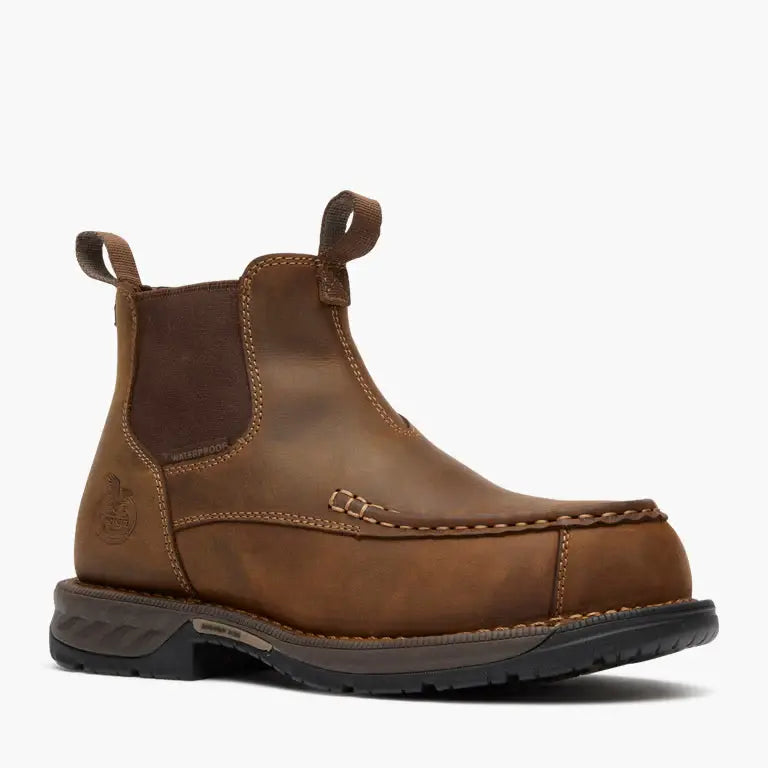 Georgia Boot Athens 360 Moc-Toe Chelsea Waterproof Nano Composite Toe Work Boot - Georgia Boot - Flyclothing LLC
