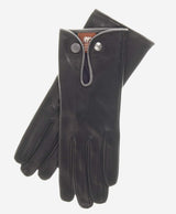 GG4110 (black/grey) - Women's Italian casual car gloves - Leather Gloves Online - Flyclothing LLC