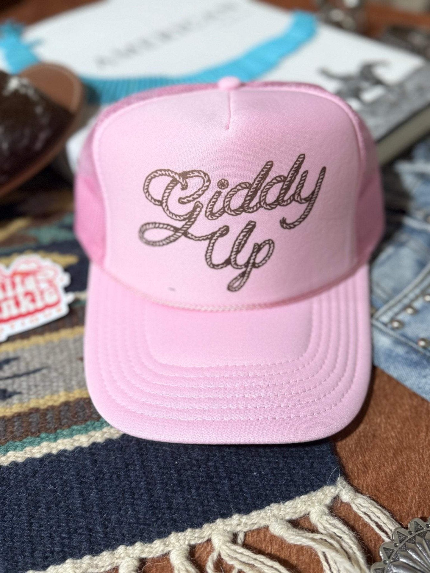 Giddy Up Trucker Hat - Wild Junkie - Flyclothing LLC