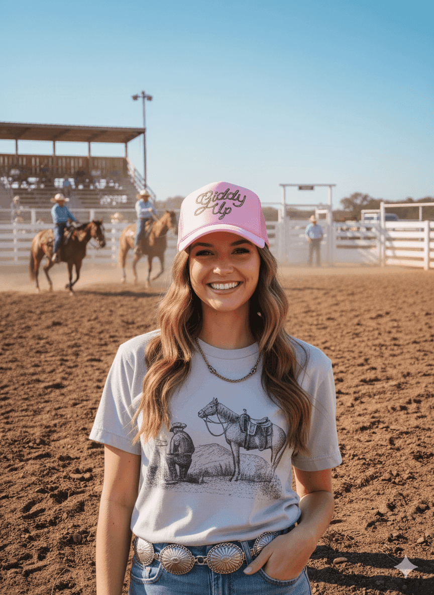 Giddy Up Trucker Hat - Wild Junkie - Flyclothing LLC