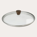 Glass lid with Antique Brass Button - CRISTEL USA - Flyclothing LLC