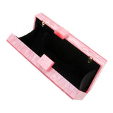 Glittered Evil Eye Celluloid Acetate Clutch Crossbody Bag - Madeline Love - Flyclothing LLC