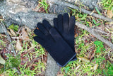 tittimitti® 100% Virgin Wool Unisex Gloves with Genuine Leather Trim
