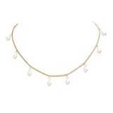 Pearl Station Necklace - Madeline Love - Flyclothing LLC