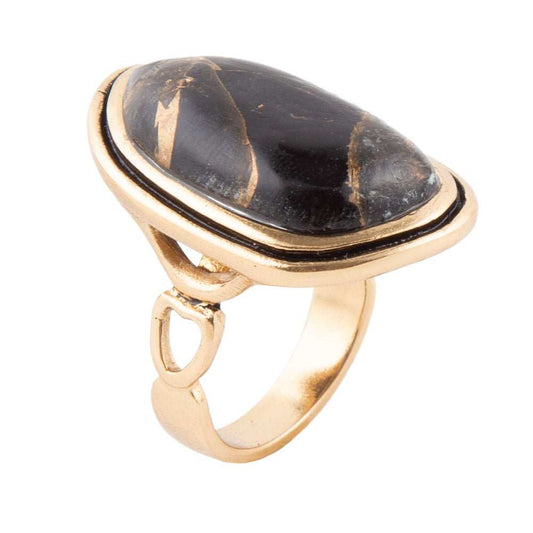 Gold Infused Matrix Ring - Barse Jewelry - Flyclothing LLC