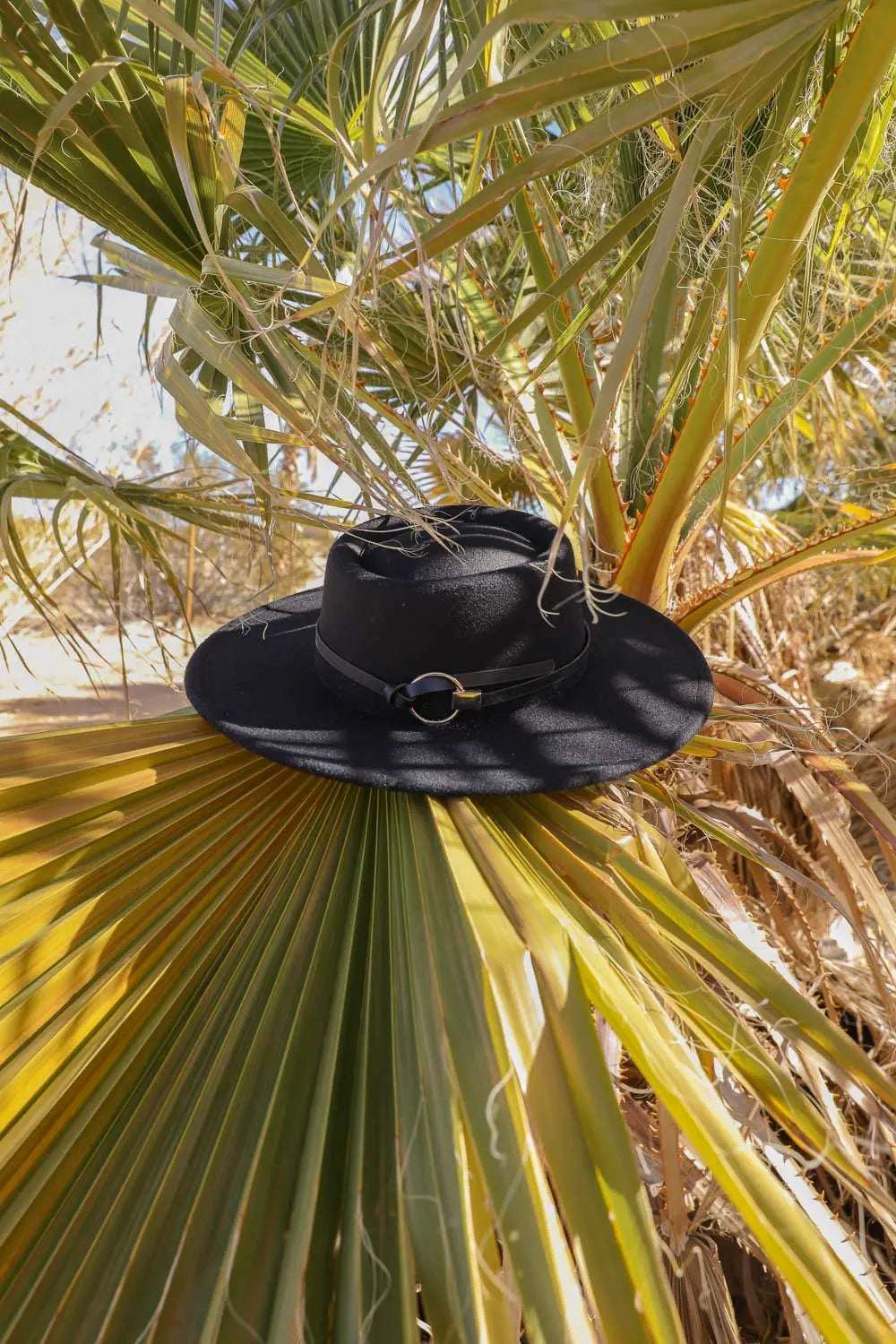 Gold Ring Buckle Bolero Hat - Boho Clothing and Accessories - Flyclothing LLC