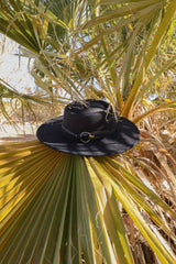 Gold Ring Buckle Bolero Hat - Boho Clothing and Accessories - Flyclothing LLC