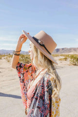 Gold Ring Buckle Bolero Hat - Boho Clothing and Accessories - Flyclothing LLC