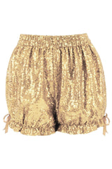 Daisy Corsets LIMITED EDITION Gold Sequin Bloomers - Daisy Corsets