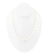 Golden Chain and White Pearl Necklaces - Barse Jewelry - Flyclothing LLC