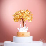 Golden Lamp of Wealth - Citrine Tree - Conscious Items - Flyclothing LLC