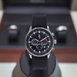Black Sport Chronograph - The Beyond Boring Watch Company - Flyclothing LLC