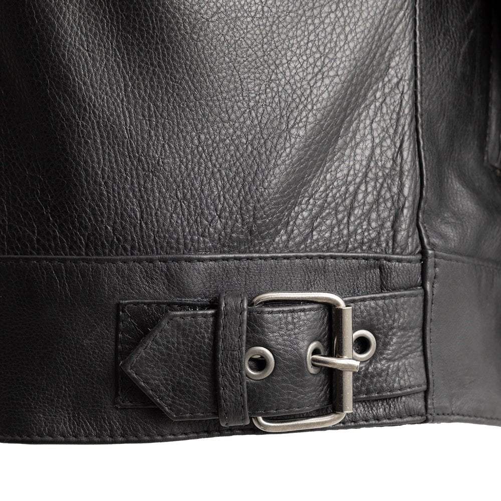 Grand Prix - Men's Leather Motorcycle Jacket - First Manufacturing Company - Flyclothing LLC