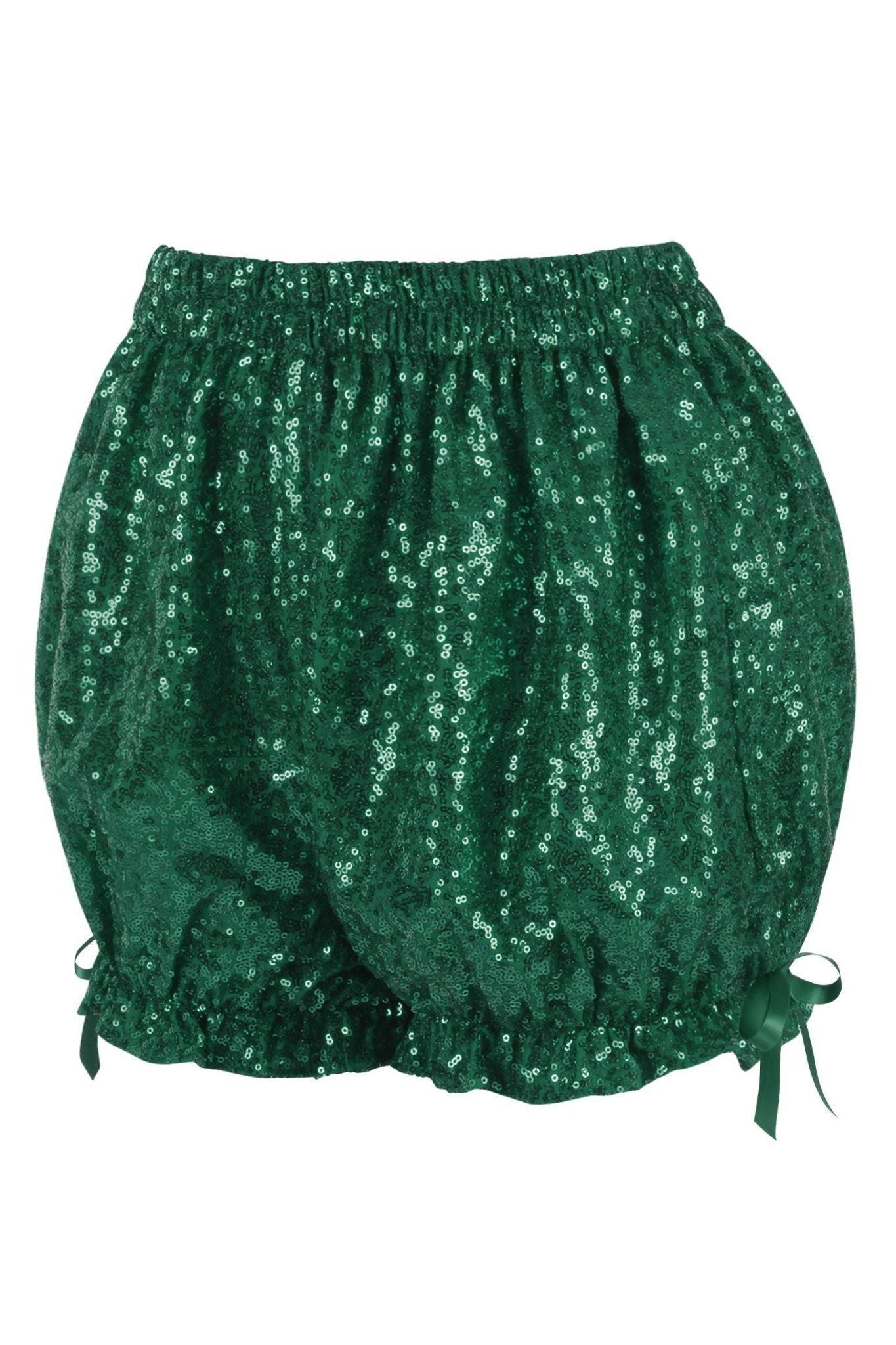 Daisy Corsets Green Sequin Bloomers - Daisy Corsets