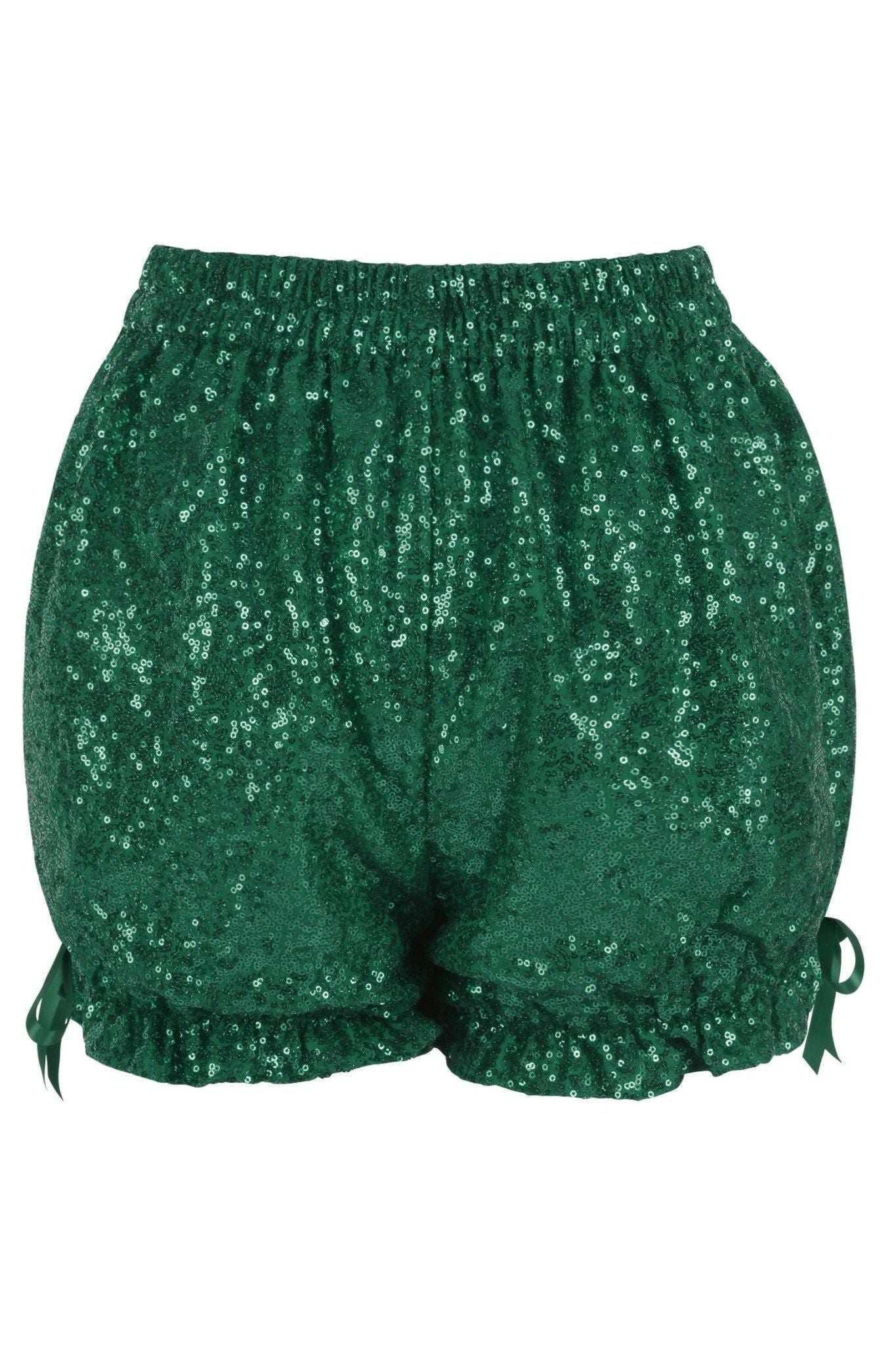 Daisy Corsets Green Sequin Bloomers - Daisy Corsets