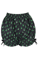 Daisy Corsets LIMITED EDITION Green Witches Crepe Bloomers - Daisy Corsets