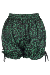 Daisy Corsets Green/Black Brocade Bloomers - Daisy Corsets