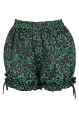 Daisy Corsets Green/Black Brocade Bloomers - Daisy Corsets
