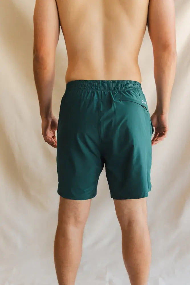 The Green Way | Green Deck Stripe Ball Hammock® 7 Inch Athletic Shorts - Shinesty - Flyclothing LLC
