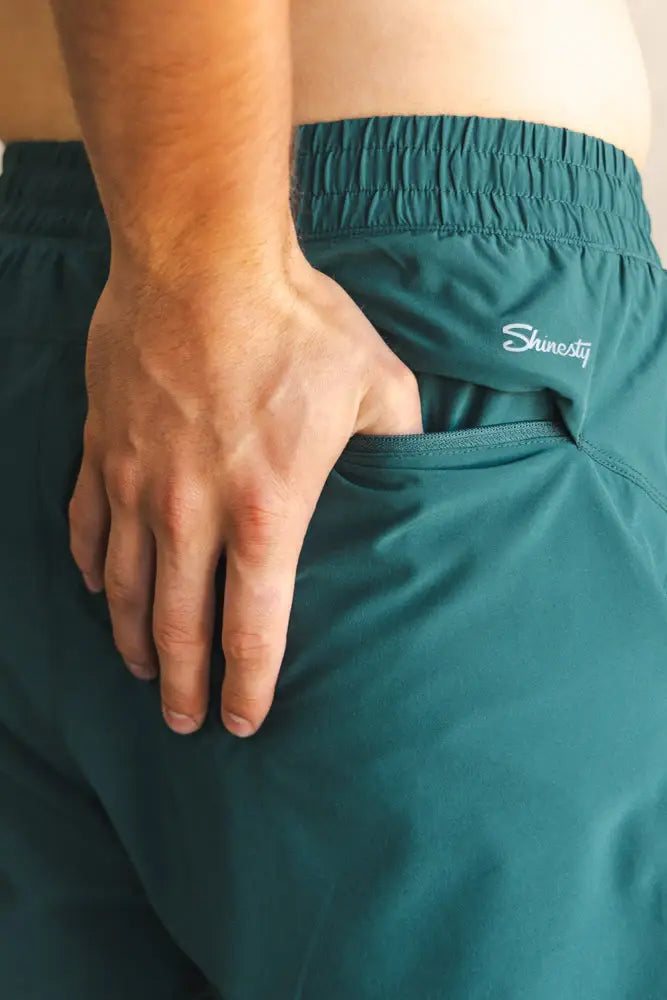 The Green Way | Green Deck Stripe Ball Hammock® 7 Inch Athletic Shorts - Shinesty - Flyclothing LLC