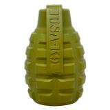 USA-K9 Grenade Shaped eDispenser Durable Dog Chew Toy & Treat Dispenser - Army Green - SodaPup/True Dogs, LLC - Flyclothing LLC