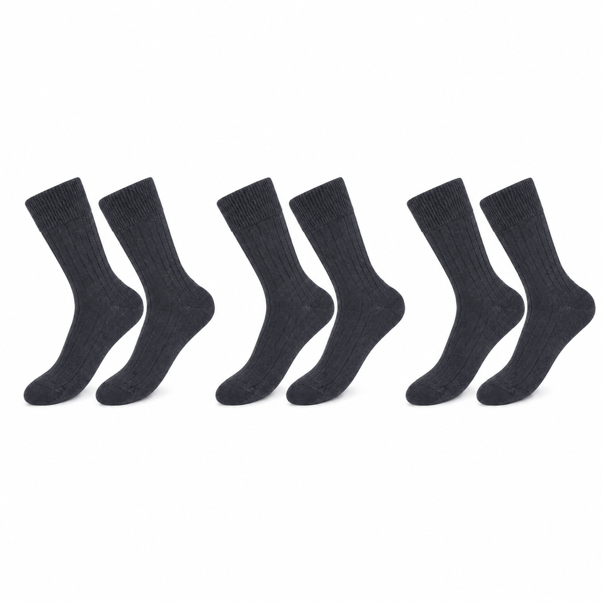 tittimitti® Men’s 75% Extra-Fine Merino Wool & 25% Silk Socks 3-Pack – Made in Italy - tittimitti - Flyclothing LLC