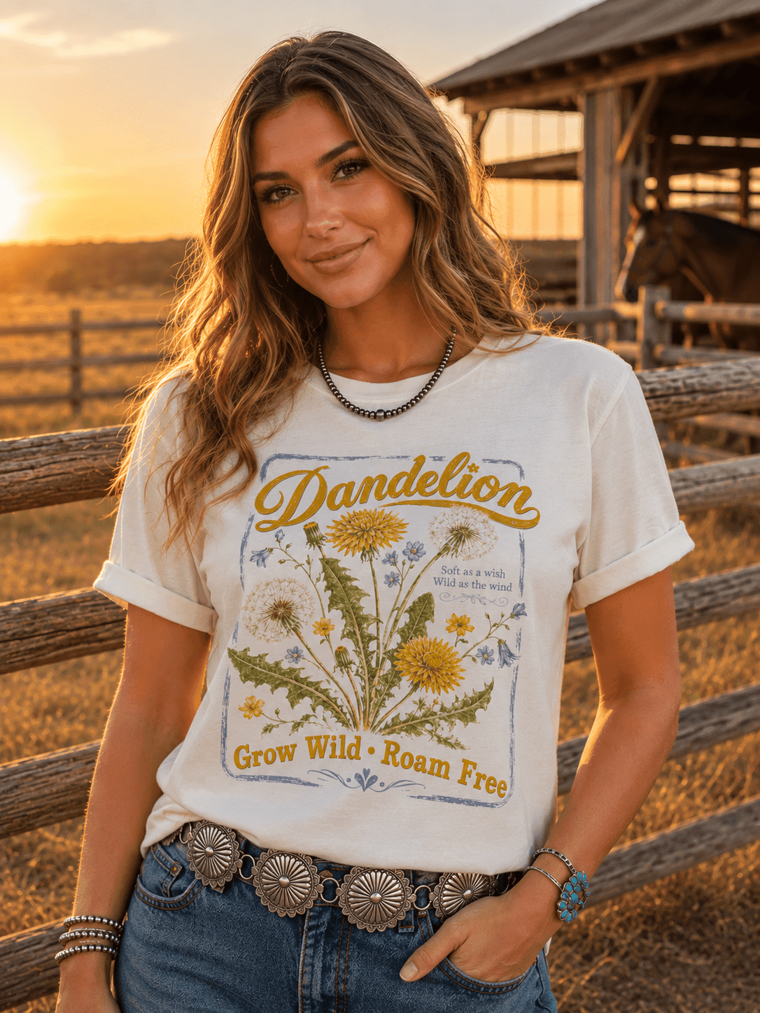 Grow Wild Dandelion Graphic Tee - Wild Junkie - Flyclothing LLC