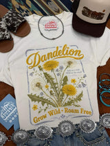 Grow Wild Dandelion Graphic Tee - Wild Junkie - Flyclothing LLC