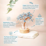 Guardian Angel Lamp of Protection - Aquamarine Tree - Conscious Items - Flyclothing LLC