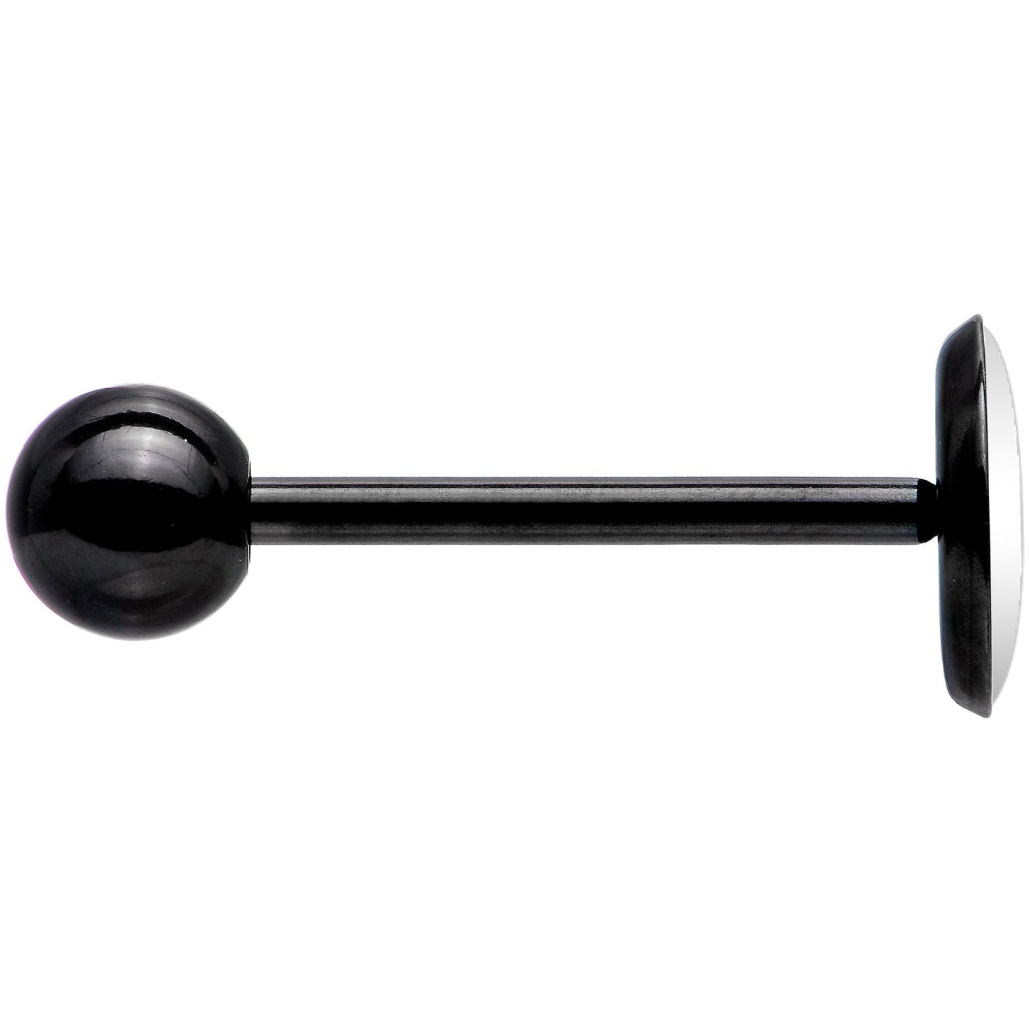 Custom Teal Personalized Name Black Barbell Tongue Ring - BodyCandy - Flyclothing LLC