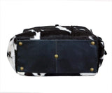 Cowhide Hair on Leather Travel Bag - Classy Leather Bags - Flyclothing LLC