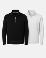 Buki Cinqo Travel Half Zip 2-Pack - Black/White - Buki - Flyclothing LLC