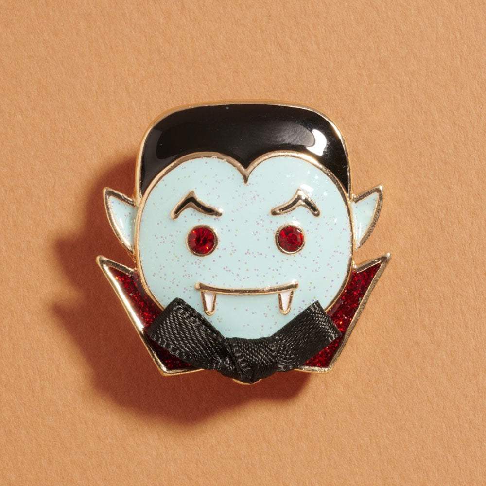 Halloween Dracula Face Pin Brooch - Madeline Love - Flyclothing LLC