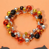 Halloween Themed Color Beaded Stretch Bracelet - Madeline Love - Flyclothing LLC