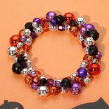 Halloween Themed Color Beaded Stretch Bracelet - Madeline Love - Flyclothing LLC