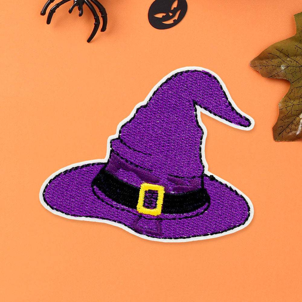 Halloween Witch Hat Iron On Patch - Madeline Love - Flyclothing LLC