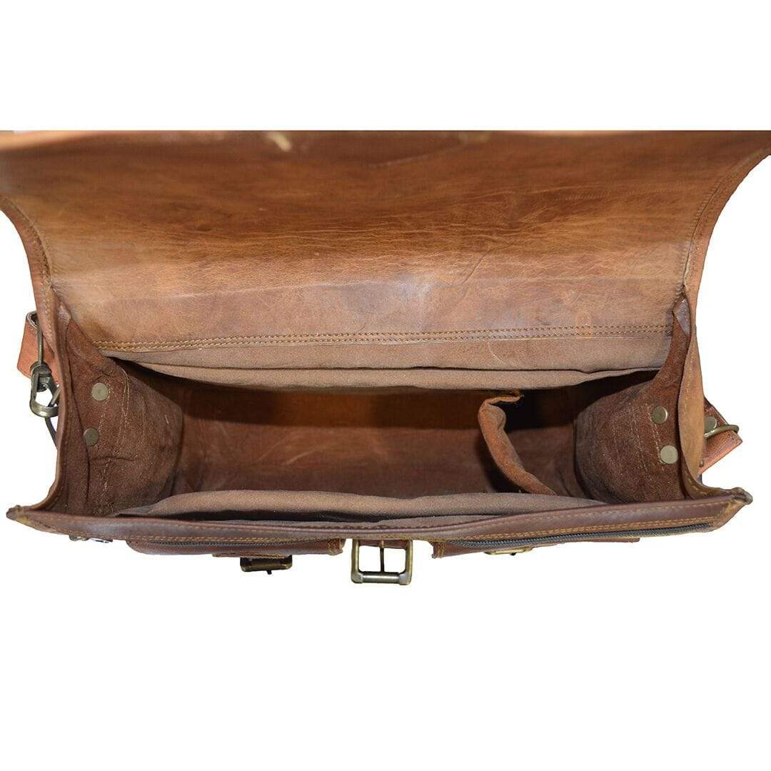The Robert Capa Camera Messenger - Classy Leather Bags - Flyclothing LLC