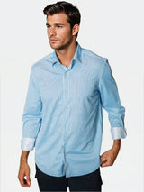 Hansen Stripe Long Sleeve Tech Shirt - Buki - Flyclothing LLC