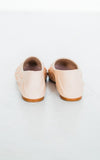 Harriette Leather Flats in Blush - Naughty Monkey