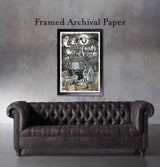 Black Market Art Company Haunt Rod Print - Black Market Art Company - Flyclothing LLC