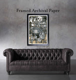 Black Market Art Company Haunt Rod Print
