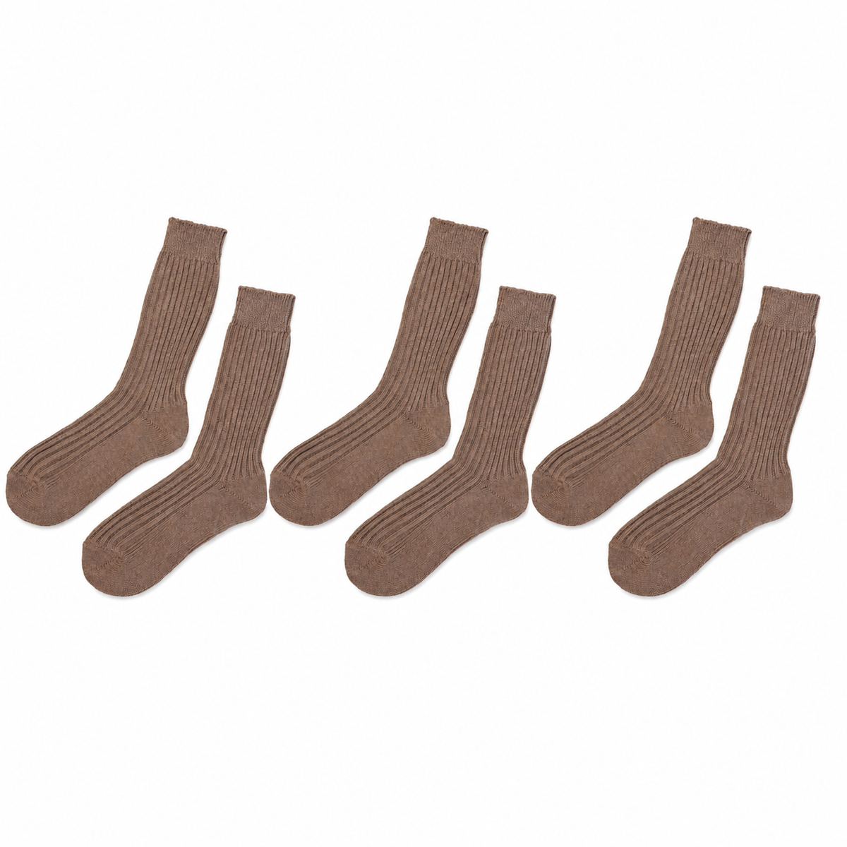 tittimitti® Women’s 100% Organic Cotton Boot Socks 3-Pack – Made in Italy
