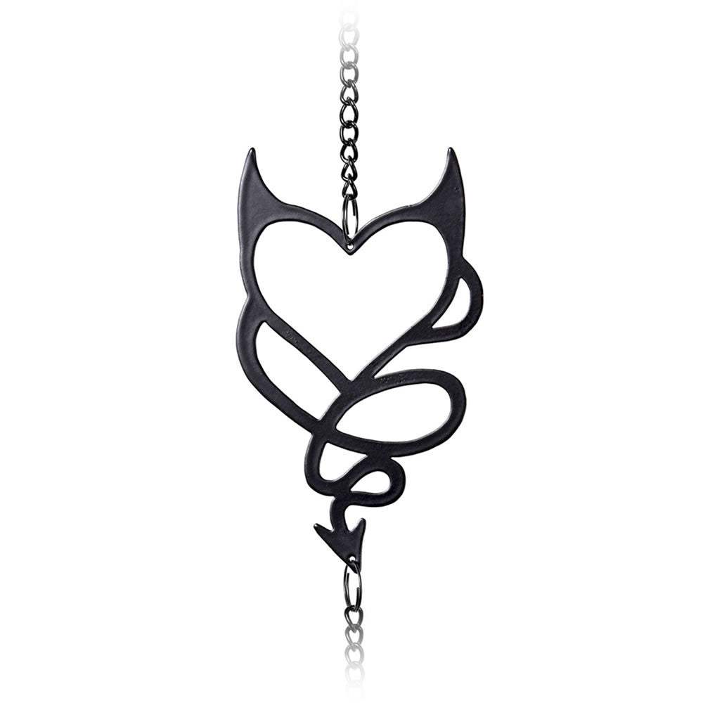 Devil Heart Hanging Decoration / Wind Chime - Alchemy of England - Flyclothing LLC