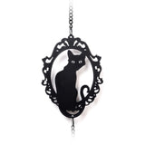 Feline Silhouette Hanging Decoration / Wind Chime - Alchemy of England - Flyclothing LLC