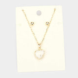 Heart Pendant Necklace - Madeline Love - Flyclothing LLC