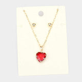Heart Pendant Necklace - Madeline Love - Flyclothing LLC