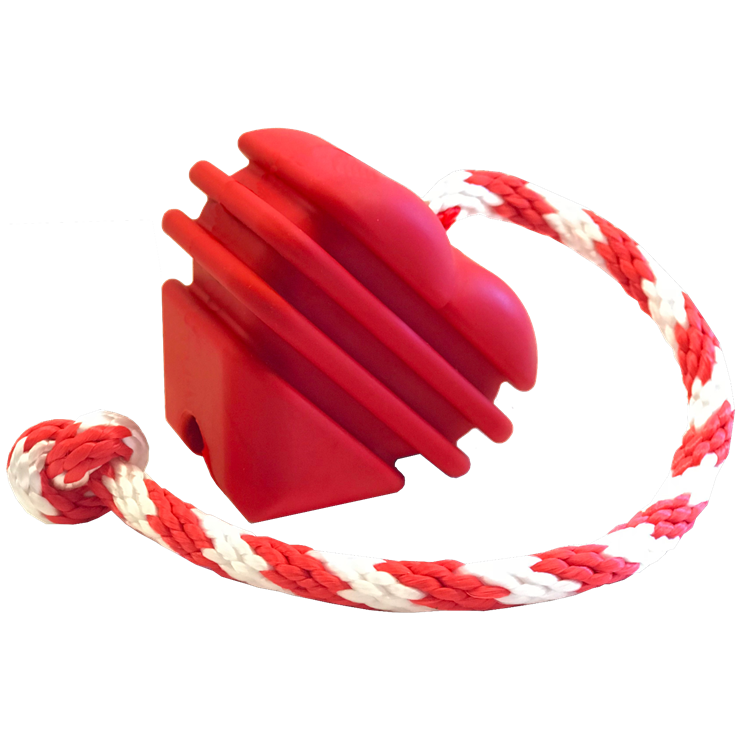 Heart on a String Dog Toy - Durable Rubber Tug Toy for Large Dogs | USA Made - SodaPup/True Dogs, LLC - Flyclothing LLC